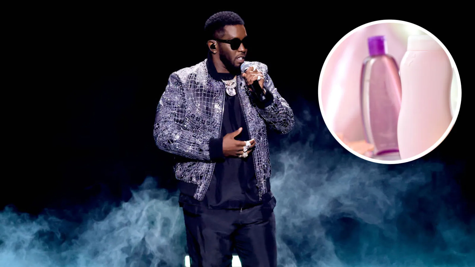 Más de mil botellas de aceite para bebé y lubricantes se hallaron en la casa de Puff Daddy