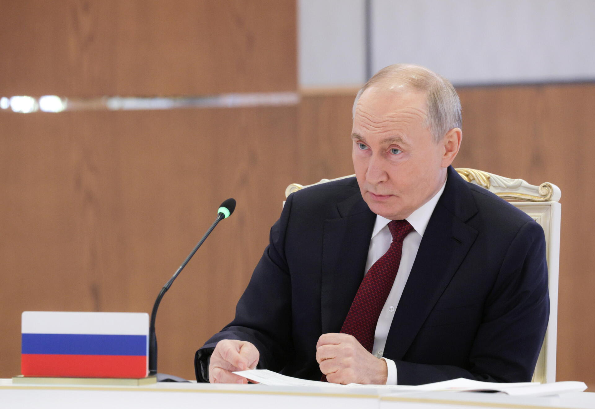 El presidente ruso, Vladimir Putin