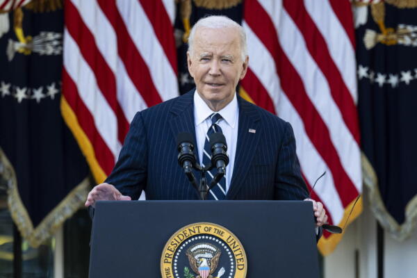 El presidente de EE.UU., Joe Biden, pronuncia un discurso sobre los resultados de las elecciones presidenciales de 2024 