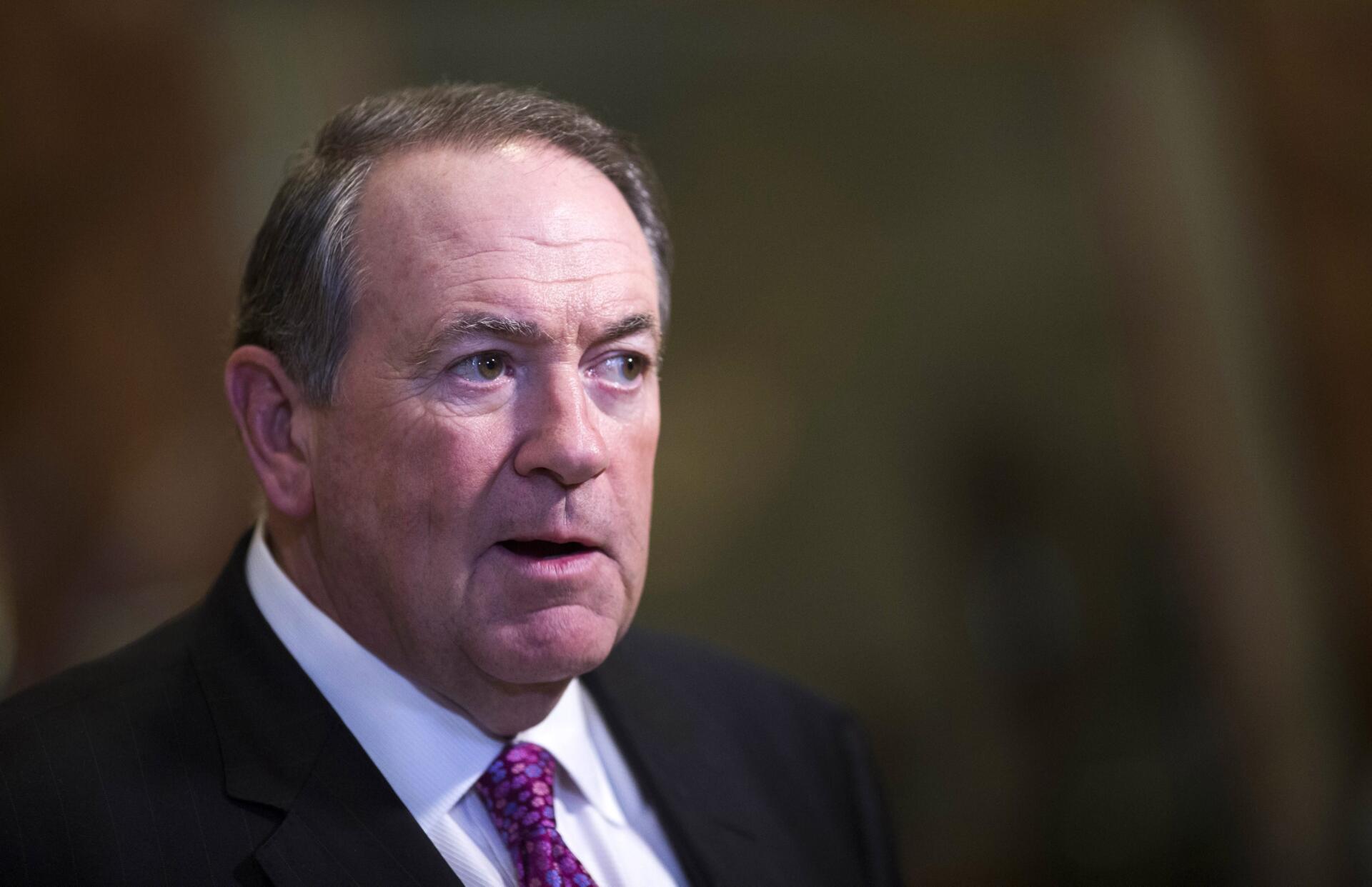 Fotografía de archivo del exgobernador de Arkansas Mike Huckabee