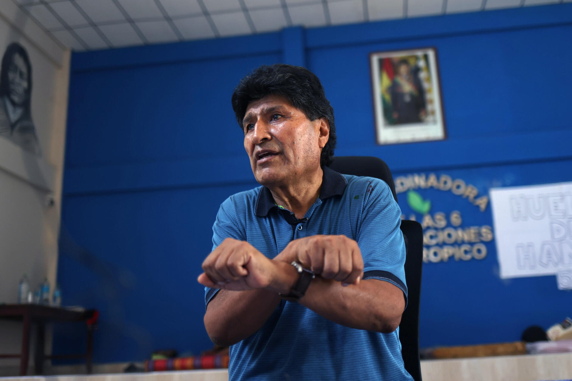 Evo Morales termina su huelga de hambre y 'evistas' inician un diálogo con el Gobierno