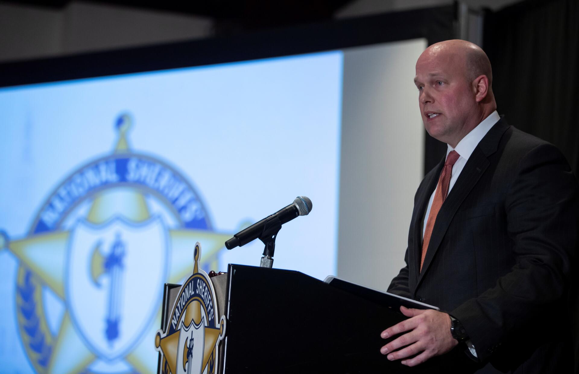 Trump elige al exfiscal Matthew Whitaker como embajador ante la OTAN