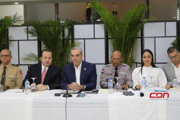 Presidente Luis Abinader encabeza reunión de Seguridad Ciudadana. (foto, fuente externa)
