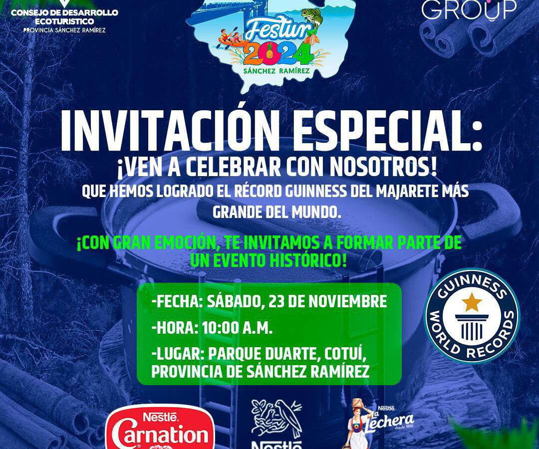 Anuncian que "El majarete más grande" de RD logró el Guinness
