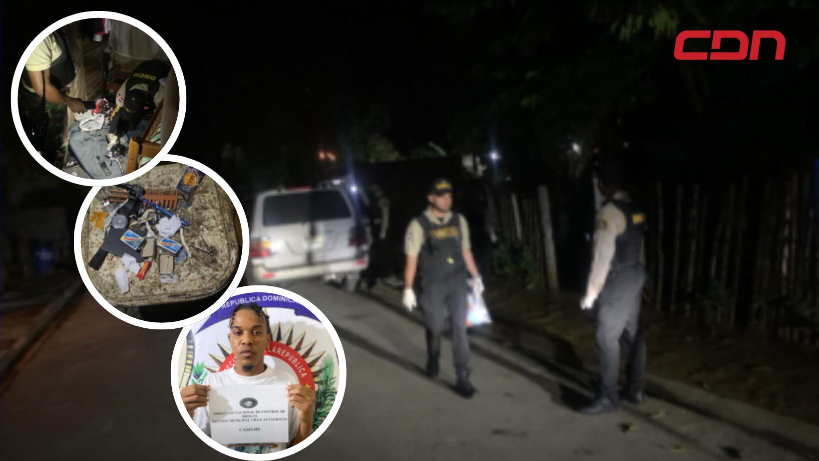 Apresan a Menta Halls, presunto distribuidor de drogas en Villa Altagracia