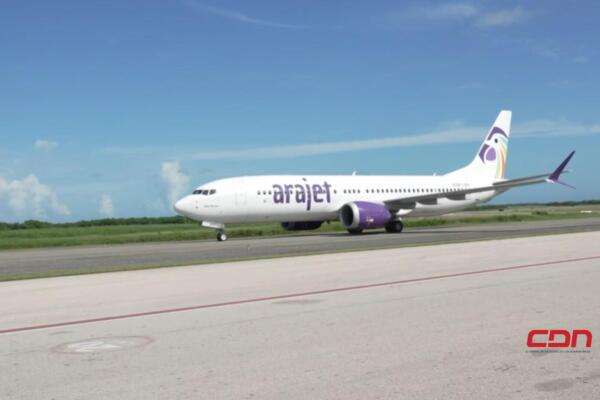 Arajet inaugura sus operaciones desde el Aeropuerto de Punta Cana. (foto, fuente externa)