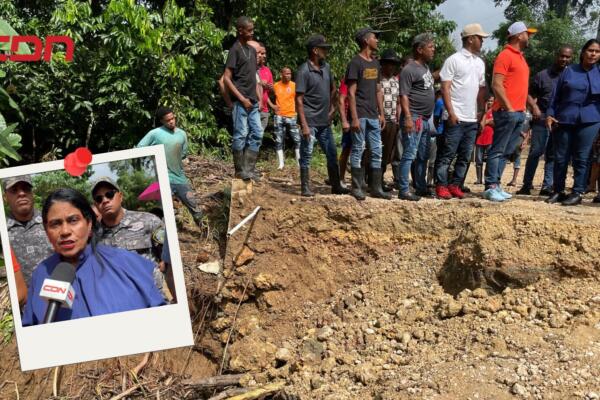 Amada López, gobernadora de la provincia María Trinidad Sánchez.