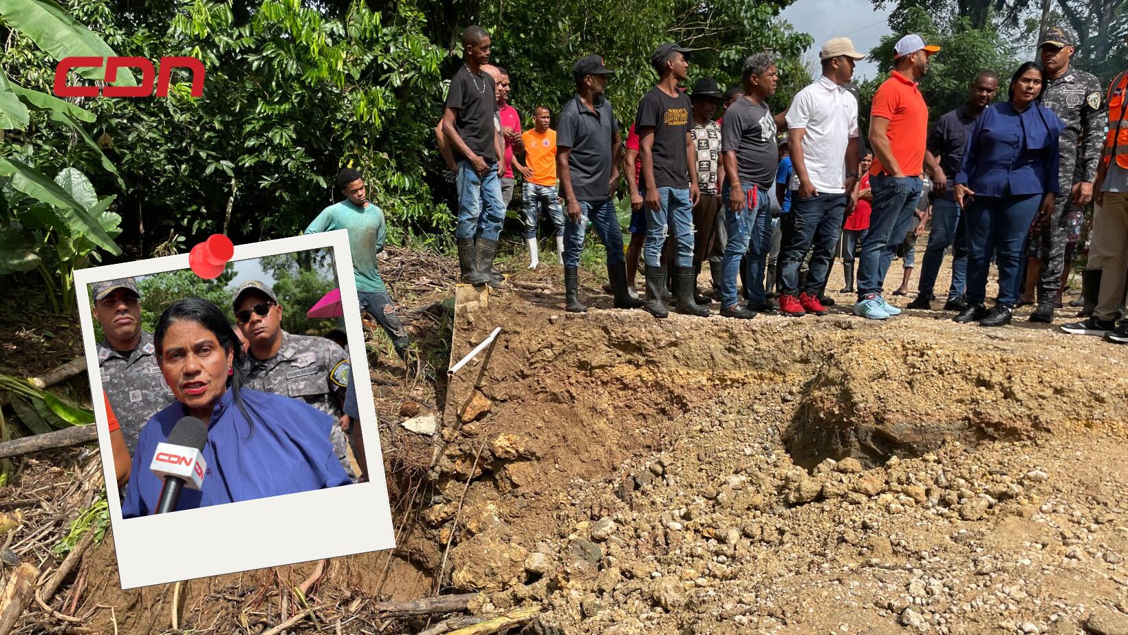 Colapso de puente en Nagua