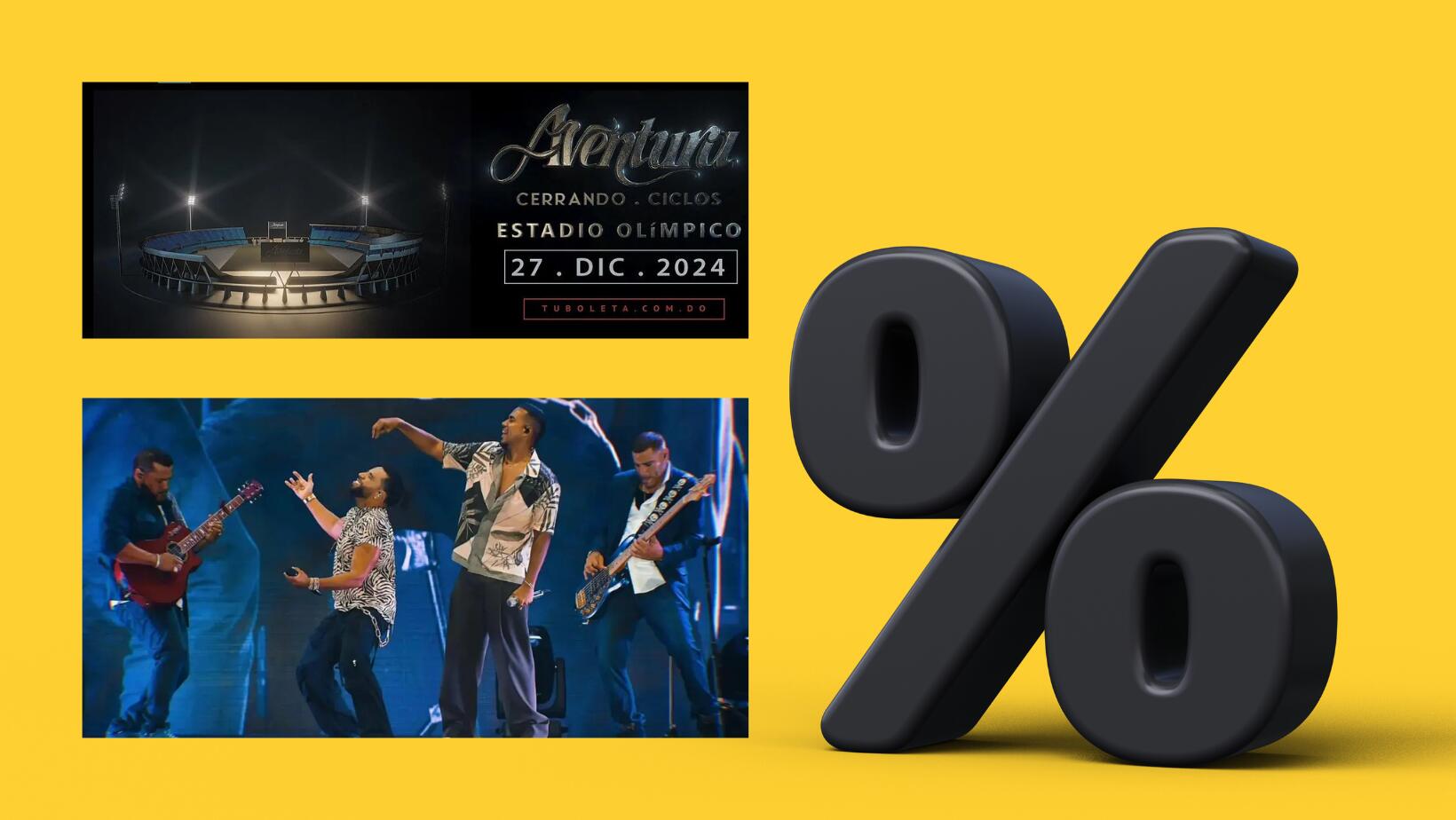 Boletas concierto de Aventura en mercado negro no serán válidas