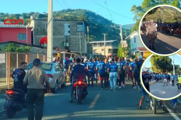 En la actividad que se desarrolló este domingo, las instituciones garantizaron la seguridad de los participantes. 