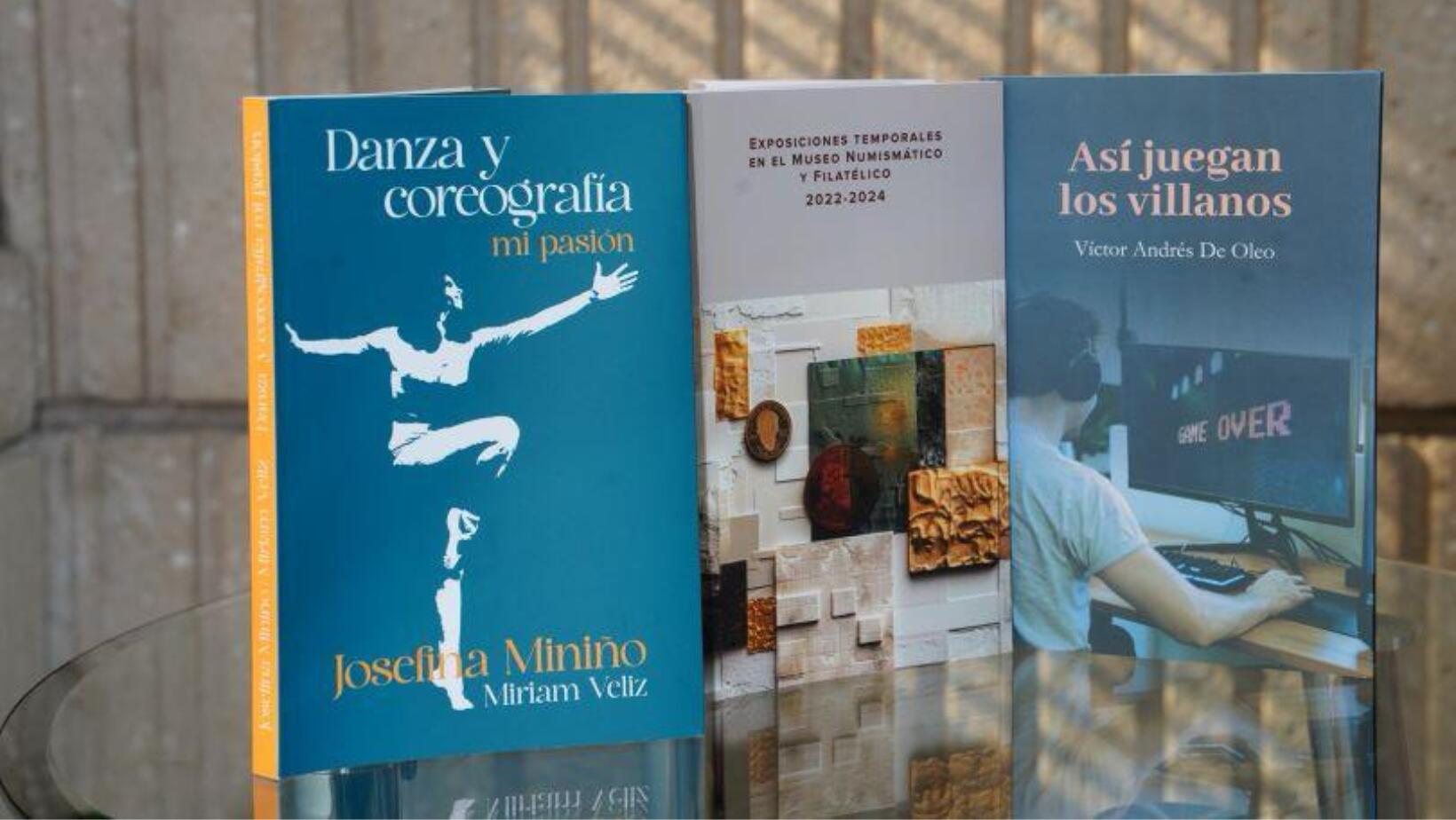 BCRD impulsa la cultura con tres nuevos libros