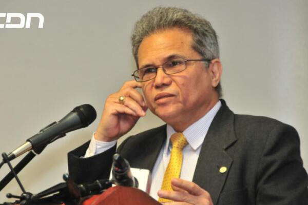 Waldo Ariel Suero, presidente del Colegio Médico Dominicano, pidió un 70% de aumento salarial y solo el Gobierno le propuso un 10%. Foto: Fuente Externa