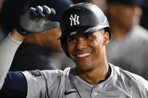 Para Juan Soto representó parte del cierre de una extraordinaria campaña con los Yankees de New York al conectar 41 jonrones, 109 carreras impulsadas y fue líder en bases por bolas por tercera oportunidad en su carrera con 132.