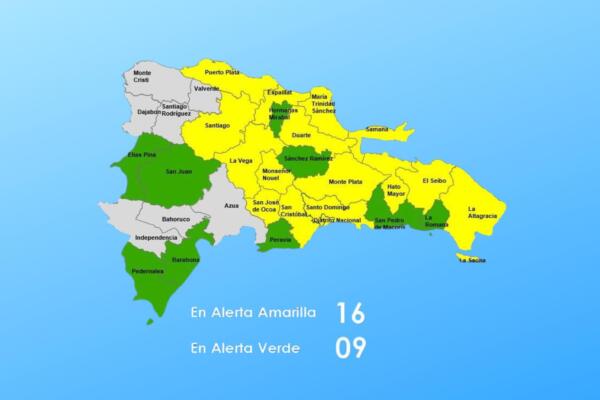 COE emite alertas por fuertes lluvias y riesgo de inundaciones en el país