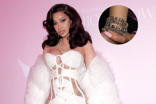Cardi B revela el nombre de su tercer bebé por accidente