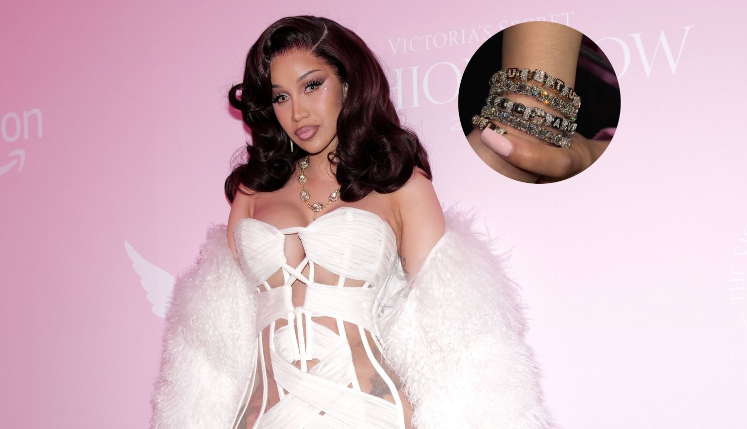 Cardi B revela el nombre de su tercer bebé por accidente