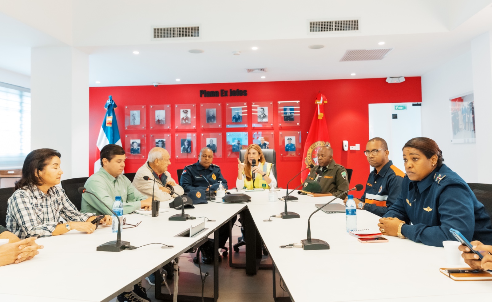 Carolina Mejía encabeza reunión de seguimiento del Comité de Prevención, Mitigación y Respuesta por lluvias