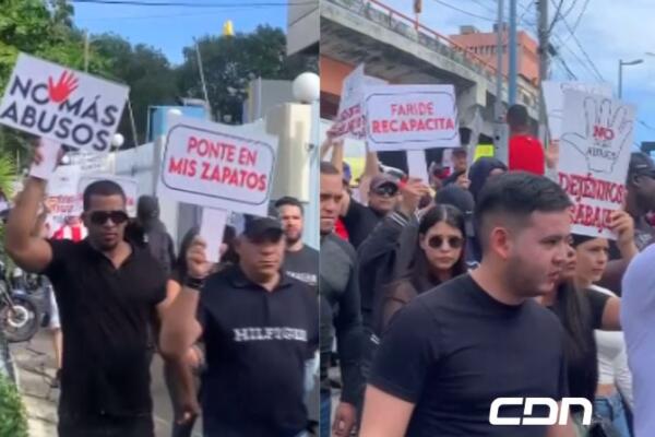 Propietarios centros de ventas de bebidas alcohólicas marchan contra supuestos abusos