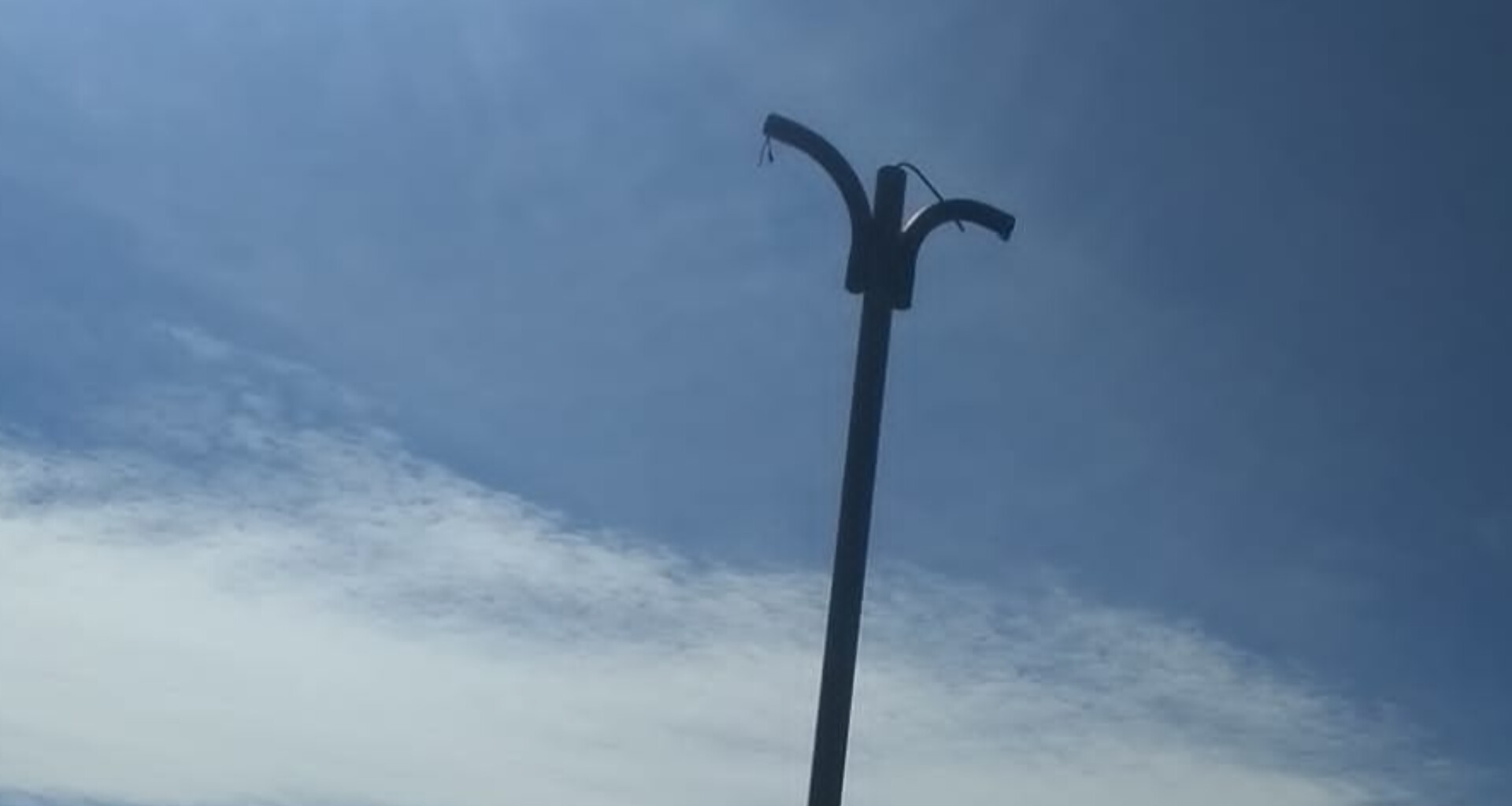 Denuncian robo de lámparas Led en el mirador turístico de Paraíso (1)