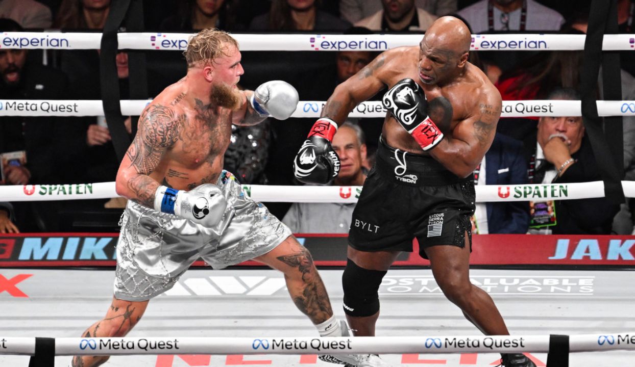 Mike Tyson cayó por decisión unánime ante Jake Paul