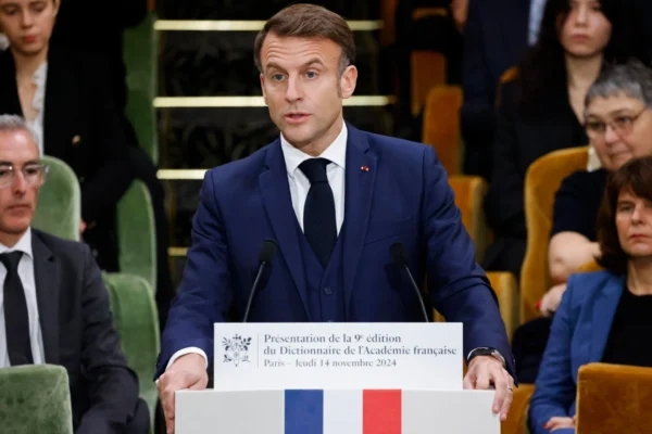 Presidente de Francia, Emmanuel Macron. Fuente EFE