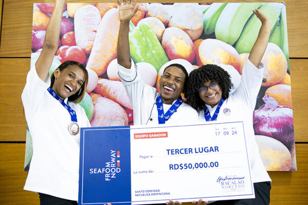 Estudiantes del ITSC ganan tercer lugar en Concurso Gastronómico Bacalao Noruego