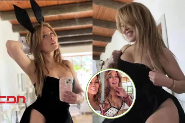 Cathy Barriga consiguió los fondos por sus fotos eróticas en la plataforma 'Onfayer'. Foto: Fuente externa