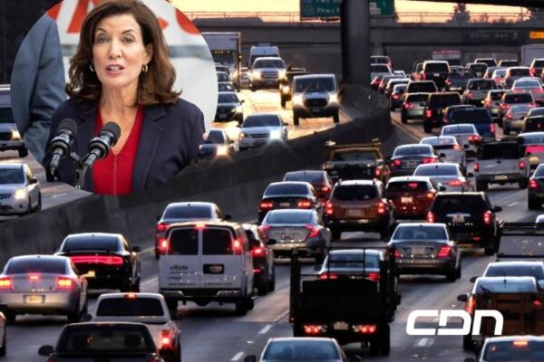 Gobernadora de Nueva York reduce tarifas por congestión vehicular en Manhattan