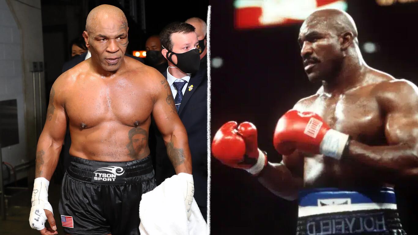 Evander Holyfield volvió a encender el interés en su histórica rivalidad con Mike Tyson pocos días después de que "Iron Mike" a Jake Paul.
