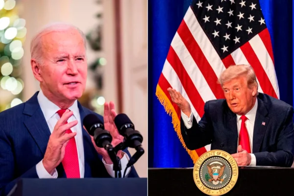 Joe Biden y Donald Trump. EFE
