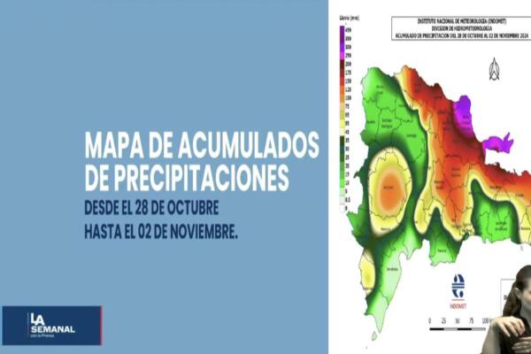 Las lluvias causaron serias inundaciones en Dajabón
Foto: CDN Digital
