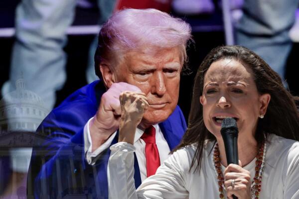 La líder opositora de Venezuela María Corina Machado felicitó este miércoles al presidente electo de Estados Unidos, Donald Trump.