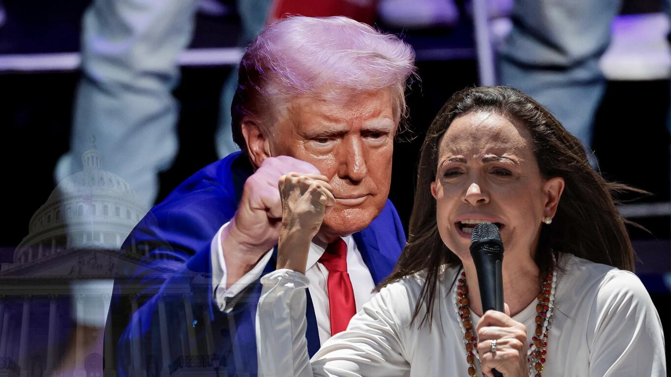 La líder opositora de Venezuela María Corina Machado felicitó este miércoles al presidente electo de Estados Unidos, Donald Trump.