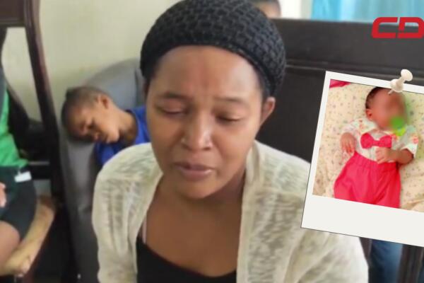 Madre de bebé fallecido por presunta negligencia médica en hospital pediátrico en Santiago. 