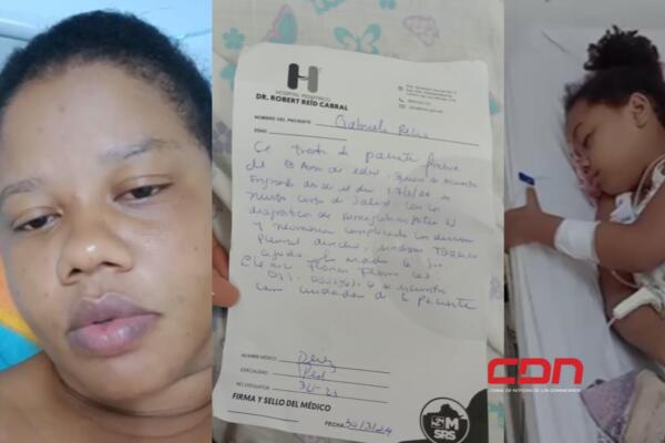 La pequeña de nueve años lleva cerca de 15 días ingresada en el hospital pediátrico Dr. Robert Reid Cabral. Foto: CDN Digital 