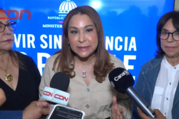 Mayra Jiménez, Ministra de la Mujer en República Dominicana.