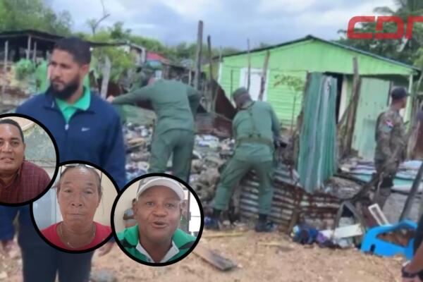 Moradores calificaron de injusto el hecho de ser desalojados sin antes ser reubicados. 