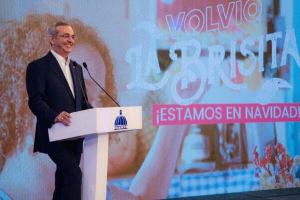 Luis Abinader había hablado sobre las fiestas navideñas y aseguró que estas celebraciones se realizarán en diciembre como de costumbre.