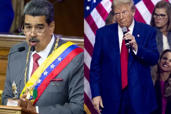 Nicolás Maduro y Donald Trump. EFE