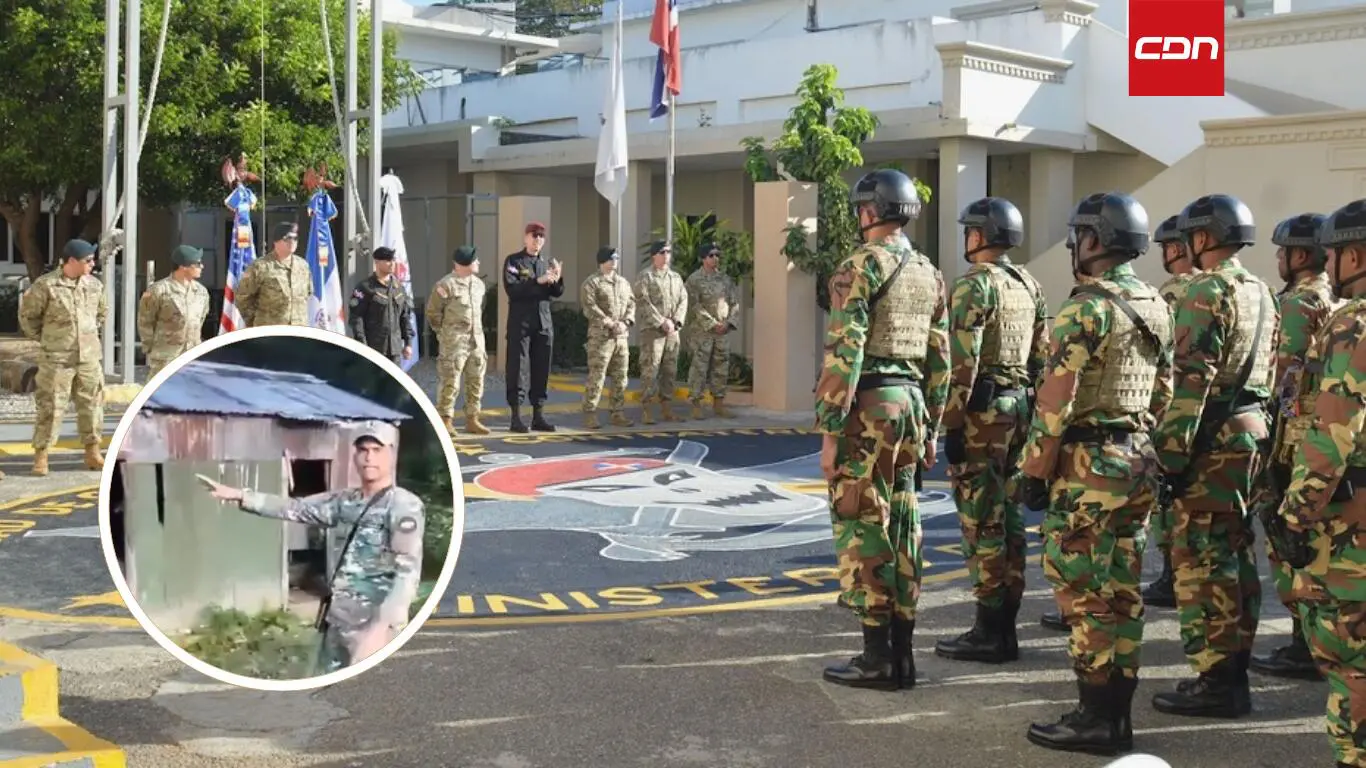 En un video que circula en redes sociales se ve a un oficial del Ejército molesto por la presencia de ilegales haitianos en Polo, Barahona.