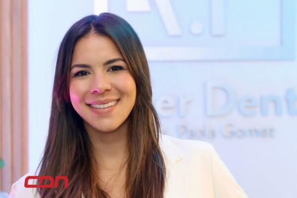 Odontóloga Paola Gómez. 