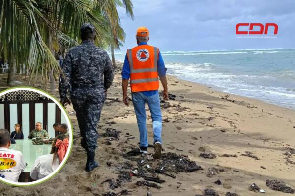 El director en la zona, Whascar García, indicó que cerraron todas las playas de Puerto Plata. Foto: CDN Digital 