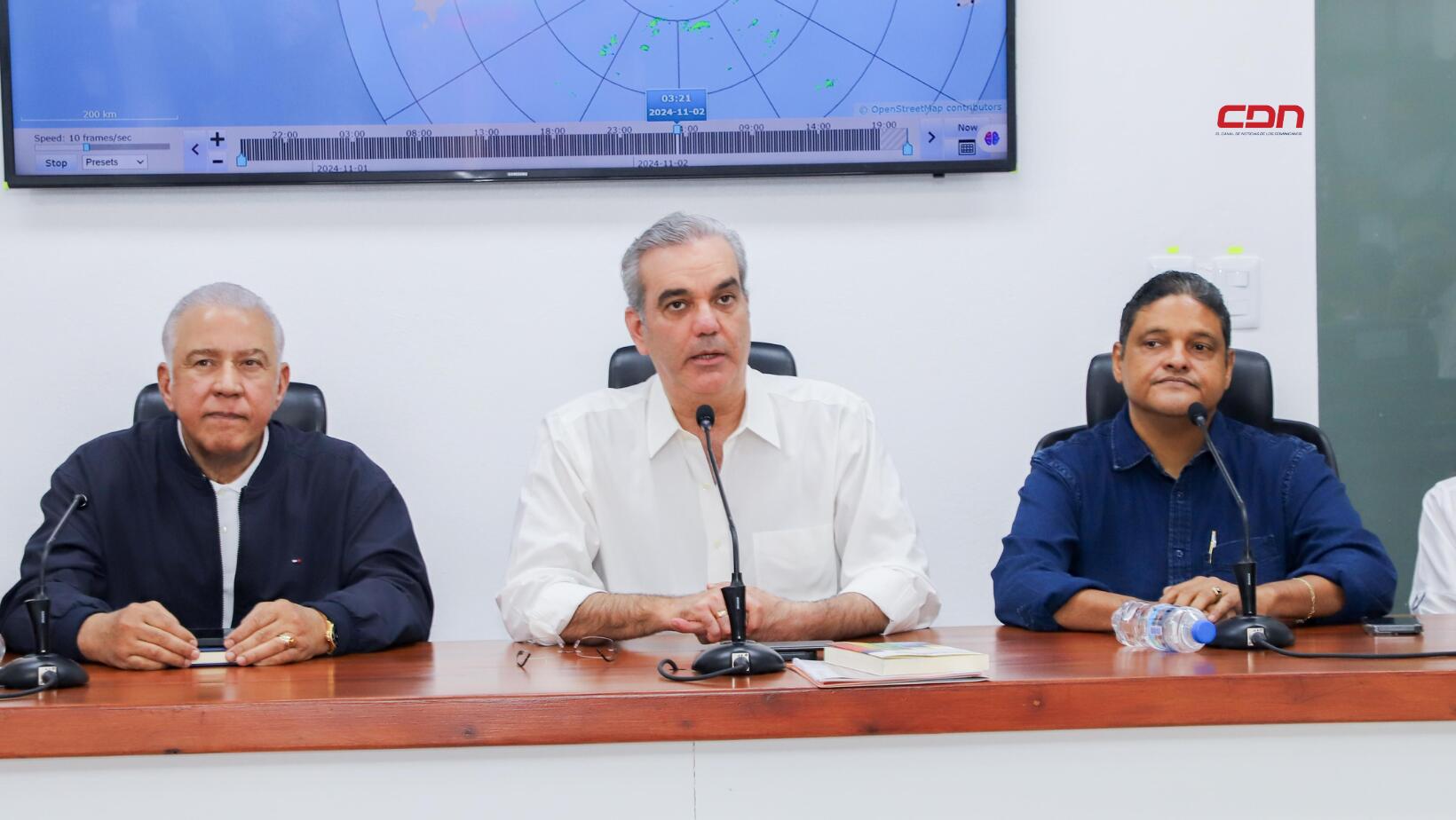 Abinader instruye activación de organismos de socorro ante lluvias