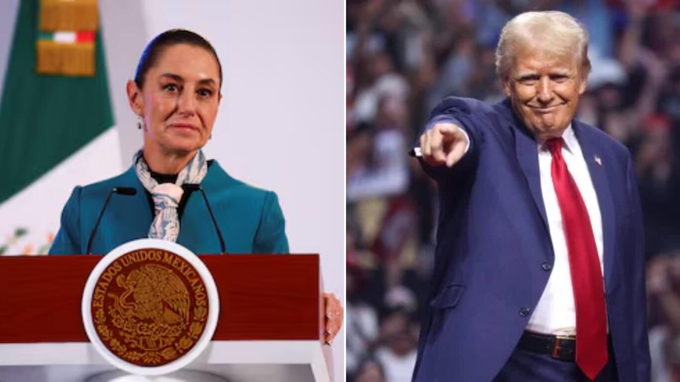 Claudia Sheinbaum, y Donald Trump mantuvieron este jueves su primera conversación telefónica de forma muy cordial.
