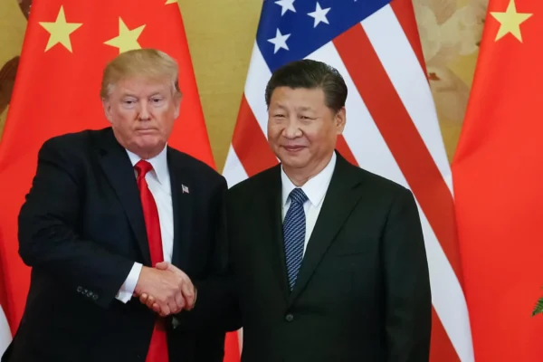 Trump y Xi Jinping. EFE