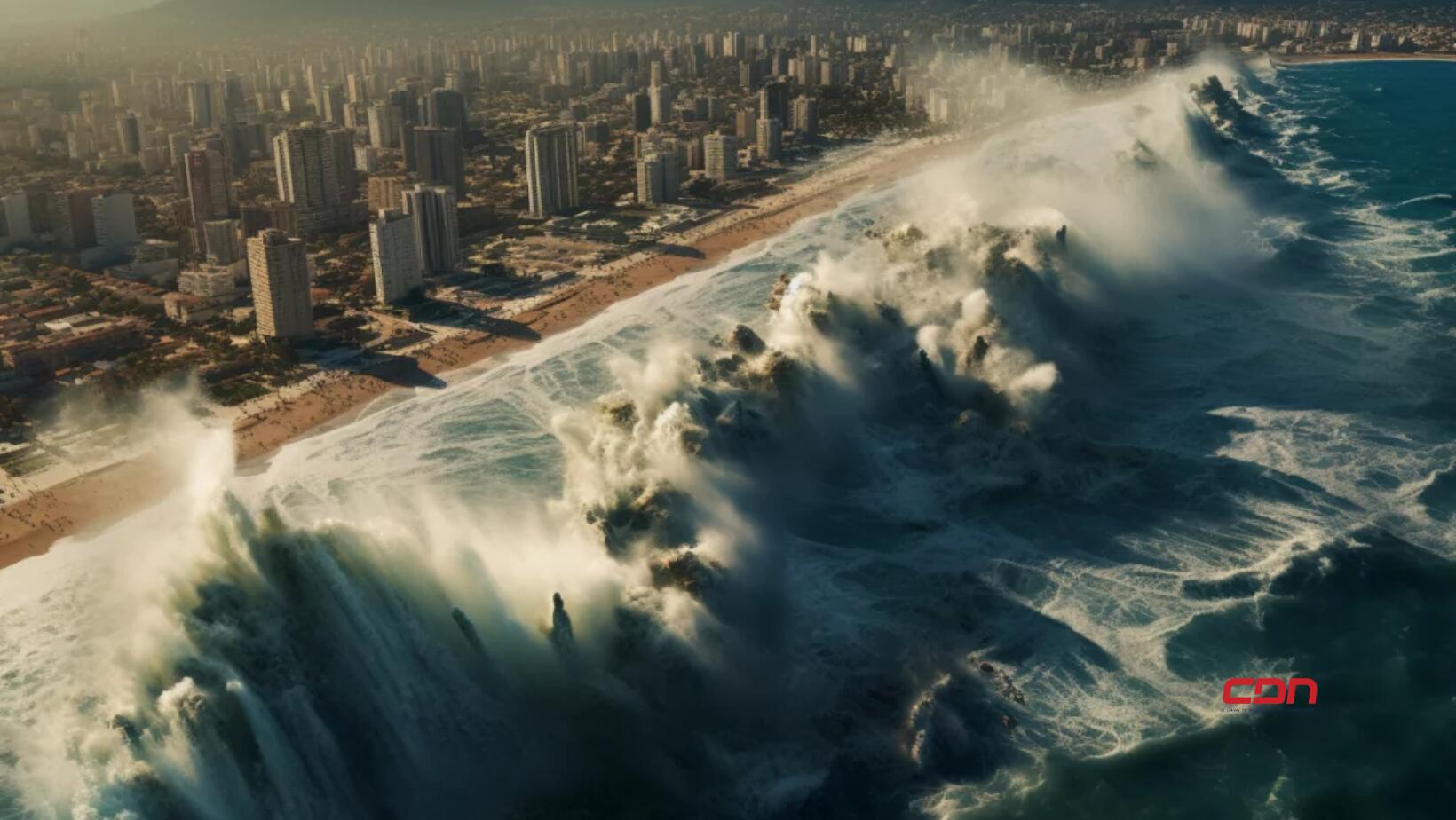 Tsunamis.