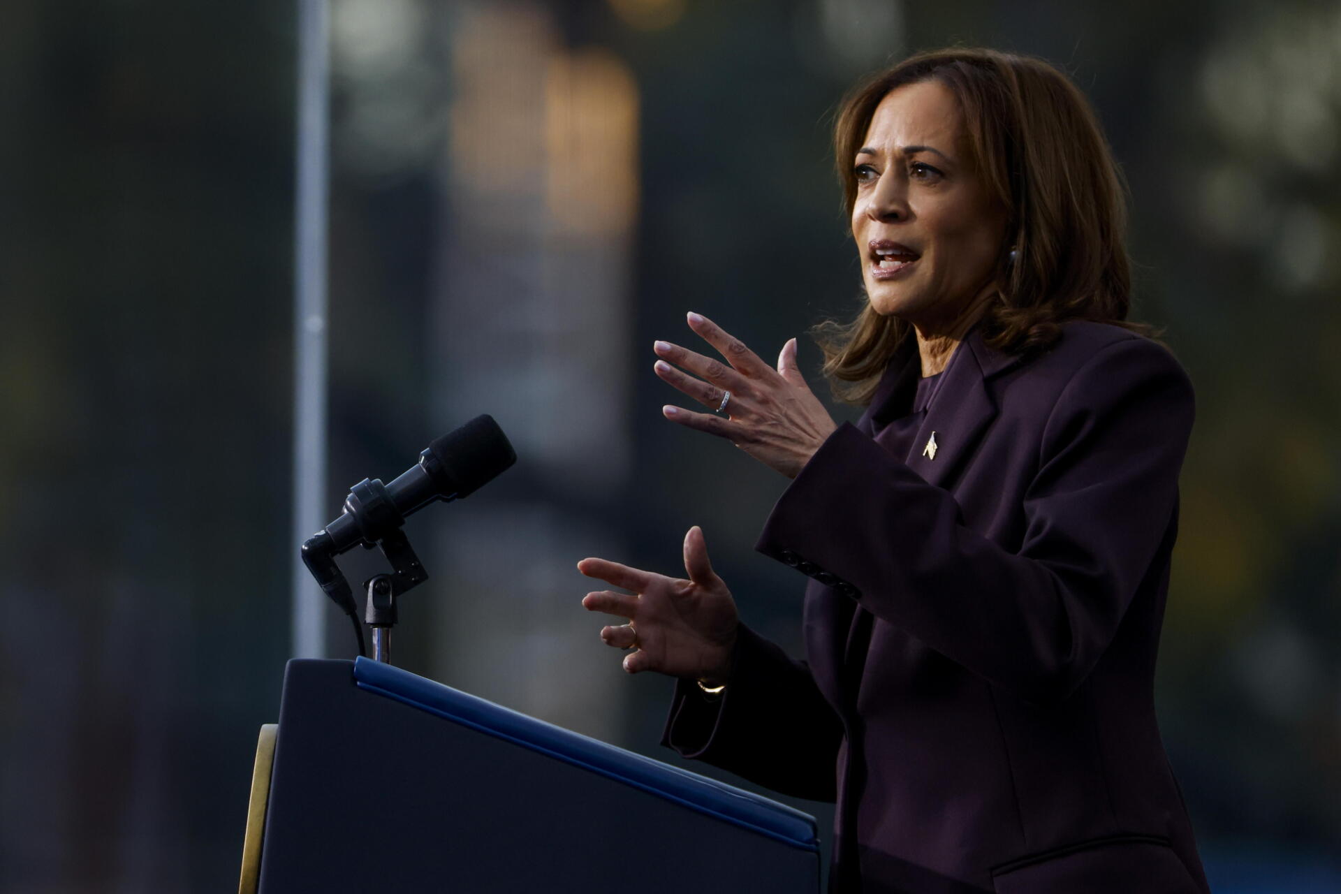 Harris acepta la derrota, pero no renuncia a la lucha para que la luz vuelva a EE.UU.