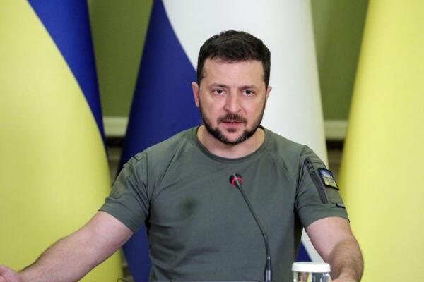 Volodímir Zelenski. (EFE/Sergey Dolzhenko)
