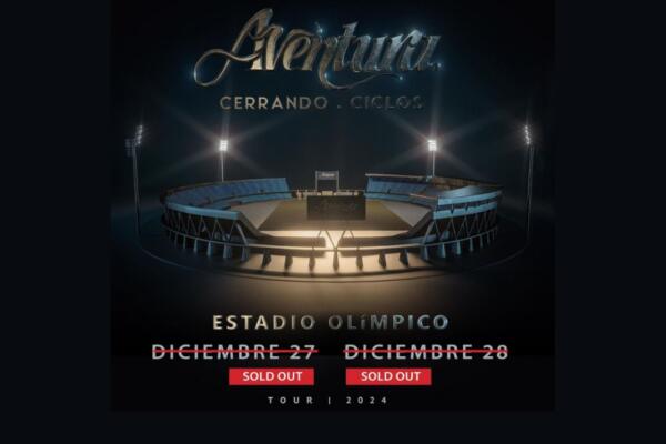 ¡Se agotaron las entradas del segundo concierto de Aventura en RD!