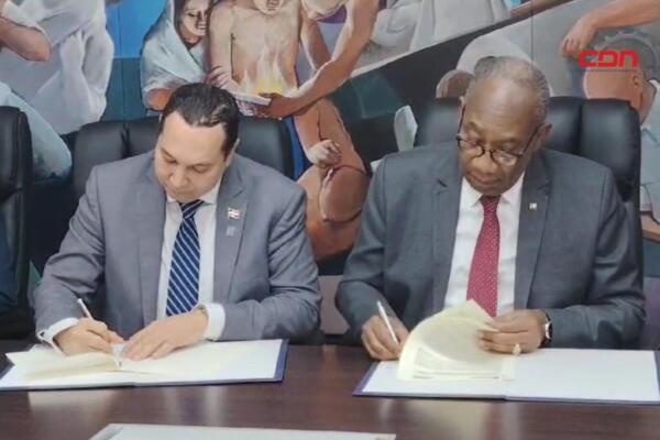 Ideice y UASD firman convenio para impulsar la investigación científica en educación. (foto, fuente externa)